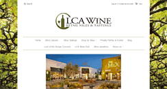 Desktop Screenshot of lcawine.com